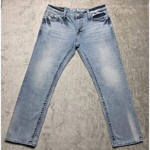 True Rebel Men Jeans 808 Slim Fit Mens Size 36x30(29.5)